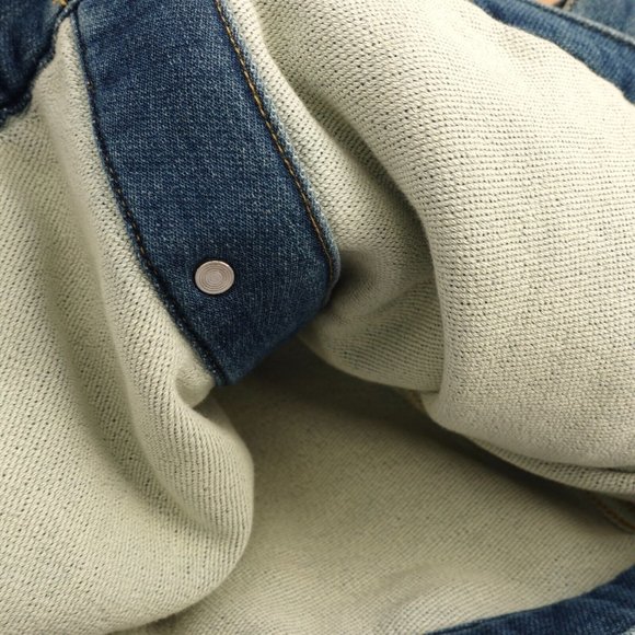 Nano Universe Jacket XS Blue Denim Jean Adult Trucker Japanese Streetwear RARE‎ - Picture 9 of 12